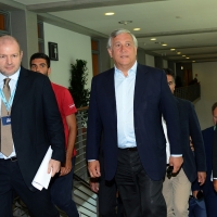 Foto Nicoloro G.    21/08/2017    Rimini     Seconda giornata della 38° edizione del Meeting di Rimini che quest\' anno ha come tema \' Quello che tu erediti dai tuoi padri, riguadagnatelo, per possederlo”. nella foto il presidente del Parlamento Europeo Antonio Tajani.