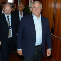Foto Nicoloro G.    21/08/2017    Rimini     Seconda giornata della 38° edizione del Meeting di Rimini che quest' anno ha come tema ' Quello che tu erediti dai tuoi padri, riguadagnatelo, per possederlo”. nella foto il presidente del Parlamento Europeo Antonio Tajani.