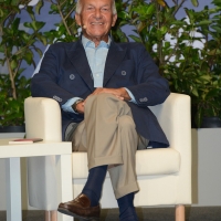 Foto Nicoloro G. 25/08/2017 Rimini Sesta giornata della 38° edizione del Meeting di Rimini che quest' anno ha come tema ' Quello che tu erediti dai tuoi padri, riguadagnatelo, per possederlo”. nella foto Fausto Bertinotti, presidente Fondazione Cercare Ancora.