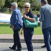 Foto Nicoloro G. 25/08/2017 Rimini Sesta giornata della 38° edizione del Meeting di Rimini che quest' anno ha come tema ' Quello che tu erediti dai tuoi padri, riguadagnatelo, per possederlo”. nella foto Annamaria Furlan, segretaria generale CISL.
