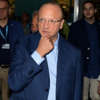 Foto Nicoloro G. 25/08/2017 Rimini Sesta giornata della 38° edizione del Meeting di Rimini che quest' anno ha come tema ' Quello che tu erediti dai tuoi padri, riguadagnatelo, per possederlo”. nella foto il presidente di Confindustria Vincenzo Boccia.