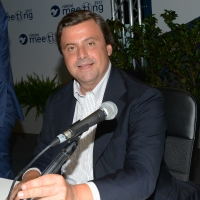 Foto Nicoloro G. 22/08/2017 Rimini Terza giornata della 38° edizione del Meeting di Rimini che quest' anno ha come tema ' Quello che tu erediti dai tuoi padri, riguadagnatelo, per possederlo”. nella foto il ministro Carlo Calenda.