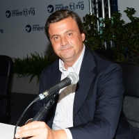 Foto Nicoloro G. 22/08/2017 Rimini Terza giornata della 38° edizione del Meeting di Rimini che quest' anno ha come tema ' Quello che tu erediti dai tuoi padri, riguadagnatelo, per possederlo”. nella foto il ministro Carlo Calenda.