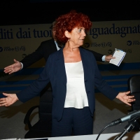 Foto Nicoloro G. 22/08/2017 Rimini Terza giornata della 38° edizione del Meeting di Rimini che quest' anno ha come tema ' Quello che tu erediti dai tuoi padri, riguadagnatelo, per possederlo”. nella foto il ministro Valeria Fedeli.