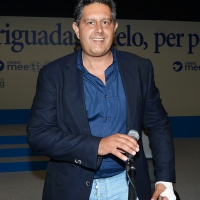 Foto Nicoloro G. 22/08/2017 Rimini Terza giornata della 38° edizione del Meeting di Rimini che quest' anno ha come tema ' Quello che tu erediti dai tuoi padri, riguadagnatelo, per possederlo”. nella foto il governatore della regione Liguria Giovanni Toti.