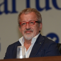 Foto Nicoloro G. 22/08/2017 Rimini Terza giornata della 38° edizione del Meeting di Rimini che quest' anno ha come tema ' Quello che tu erediti dai tuoi padri, riguadagnatelo, per possederlo”. nella foto il governatore della regione Lombardia Roberto Maroni.