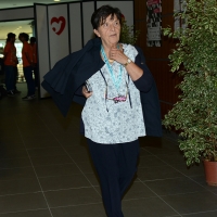 Foto Nicoloro G. 19/08/2018 Rimini Edizione 2018 del Meeting di C.L. che quest' anno ha per tema ' Le forze che muovono la storia sono le stesse che rendono l' uomo felice ': nella foto Emilia Guarnieri, presidente Fondazione Meeting.