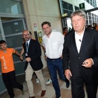 Foto Nicoloro G. 20/08/2018 Rimini Seconda giornata dell' edizione 2018 del Meeting di C.L. che quest' anno ha per tema ' Le forze che muovono la storia sono le stesse che rendono l' uomo felice '. nella foto Giancarlo Giorgetti, sottosegretario alla Presidenza del Consiglio dei Ministri.