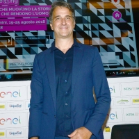 Foto Nicoloro G. 21/08/2018 Rimini Terza giornata dell' edizione 2018 del Meeting di C.L. che quest' anno ha per tema ' Le forze che muovono la storia sono le stesse che rendono l' uonmo felice '. nella foto Michele Uva, direttore generale FIGC.