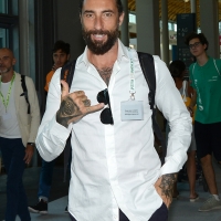 Foto Nicoloro G. 21/08/2018 Rimini Terza giornata dell' edizione 2018 del Meeting di C.L. che quest' anno ha per tema ' Le forze che muovono la storia sono le stesse che rendono l' uomo felice '. nella foto Vittorio Brumotti, campione di bike trial e conduttore televisivo.
