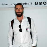 Foto Nicoloro G. 21/08/2018 Rimini Terza giornata dell' edizione 2018 del Meeting di C.L. che quest' anno ha per tema ' Le forze che muovono la storia sono le stesse che rendono l' uomo felice '. nella foto Vittorio Brumotti, campione di bike trial e conduttore televisivo.