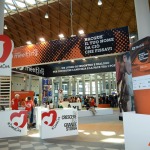 Foto Nicoloro G.   18/08/2019  Rimini   40° edizione del ' Meeting per l' amicizia fra i popoli ' che quest' anno ha per titolo ' Nacque il tuo nome da cio' che fissavi '. nella foto una veduta dell' interno della Fiera che ospita il Meeting.