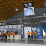 Foto Nicoloro G.   18/08/2019  Rimini   40° edizione del ' Meeting per l' amicizia fra i popoli ' che quest' anno ha per titolo ' Nacque il tuo nome da cio' che fissavi '. nella foto ingresso ad una delle mostre allestite.