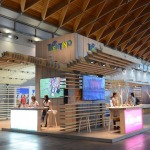 Foto Nicoloro G.   18/08/2019  Rimini   40° edizione del ' Meeting per l' amicizia fra i popoli ' che quest' anno ha per titolo ' Nacque il tuo nome da cio' che fissavi '. nella foto uno stand.