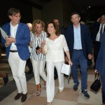 Foto Nicoloro G.   18/08/2019  Rimini   40° edizione del ' Meeting per l' amicizia fra i popoli ' che quest' anno ha per titolo ' Nacque il tuo nome da cio' che fissavi '. nella foto la presidente del Senato Maria Elisabetta Alberti Casellati.