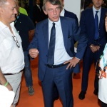 Foto Nicoloro G.   24/08/2019  Rimini    Settima ed ultima giornata della 40° edizione del ' Meeting per l' amicizia fra i popoli ' che quest' anno ha per titolo ' Nacque il tuo nome da cio' che fissavi '. nella foto  Davide Sassoli, presidente del Parlamento Europeo.