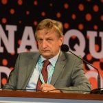 Foto Nicoloro G.   24/08/2019  Rimini    Settima ed ultima giornata della 40° edizione del ' Meeting per l' amicizia fra i popoli ' che quest' anno ha per titolo ' Nacque il tuo nome da cio' che fissavi '. nella foto Bernhard Scholz, presidente Cdo.