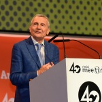 Foto Nicoloro G.   24/08/2019  Rimini    Settima ed ultima giornata della 40° edizione del ' Meeting per l' amicizia fra i popoli ' che quest' anno ha per titolo ' Nacque il tuo nome da cio' che fissavi '. nella foto Pino Morandini, vicepresidente Movimento per la Vita.