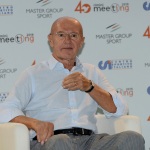 Foto Nicoloro G.   21/08/2019  Rimini    Quarta giornata della 40° edizione del \' Meeting per l\' amicizia fra i popoli \' che quest\' anno ha per titolo \' Nacque il tuo nome da cio\' che fissavi \'. nella foto Arrigo Sacchi, ex allenatore Milan Calcio e Nazionale Italiana.