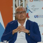 Foto Nicoloro G.   21/08/2019  Rimini    Quarta giornata della 40° edizione del \' Meeting per l\' amicizia fra i popoli \' che quest\' anno ha per titolo \' Nacque il tuo nome da cio\' che fissavi \'. nella foto Sandro Campagna, CT Nazionale di Pallanuoto.