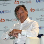 Foto Nicoloro G.   21/08/2019  Rimini    Quarta giornata della 40° edizione del ' Meeting per l' amicizia fra i popoli ' che quest' anno ha per titolo ' Nacque il tuo nome da cio' che fissavi '. nella foto Flavio Roda, presidente Federazione Italiana Sport Invernali.