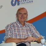 Foto Nicoloro G.   21/08/2019  Rimini    Quarta giornata della 40° edizione del ' Meeting per l' amicizia fra i popoli ' che quest' anno ha per titolo ' Nacque il tuo nome da cio' che fissavi '. nella foto Massimo Barbolini, allenatore di Pallavolo.