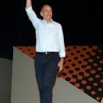 Foto Nicoloro G.   21/08/2019  Rimini    Quarta giornata della 40° edizione del ' Meeting per l' amicizia fra i popoli ' che quest' anno ha per titolo ' Nacque il tuo nome da cio' che fissavi '. nella foto Enrico Letta, presidente Istituto Jacques Delors.