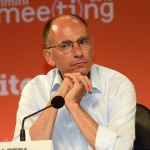 Foto Nicoloro G.   21/08/2019  Rimini    Quarta giornata della 40° edizione del ' Meeting per l' amicizia fra i popoli ' che quest' anno ha per titolo ' Nacque il tuo nome da cio' che fissavi '. nella foto Enrico Letta, presidente Istituto Jacques Delors.