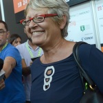 21/08/2019  Rimini    Quarta giornata della 40° edizione del ' Meeting per l' amicizia fra i popoli ' che quest' anno ha per titolo ' Nacque il tuo nome da cio' che fissavi '. nella foto Annamaria Furlan, segretaria generale CISL.