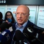 21/08/2019  Rimini    Quarta giornata della 40° edizione del ' Meeting per l' amicizia fra i popoli ' che quest' anno ha per titolo ' Nacque il tuo nome da cio' che fissavi '. nella foto Vincenzo Boccia, presidente Confindustria.