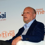 21/08/2019  Rimini    Quarta giornata della 40° edizione del ' Meeting per l' amicizia fra i popoli ' che quest' anno ha per titolo ' Nacque il tuo nome da cio' che fissavi '. nella foto Vincenzo Boccia, presidente Confindustria.