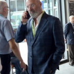 Foto Nicoloro G.   23/08/2019  Rimini    Sesta giornata della 40° edizione del ' Meeting per l' amicizia fra i popoli ' che quest' anno ha per titolo ' Nacque il tuo nome da cio' che fissavi '. nella foto Stefano Bonaccini, governatore dell' Emilia-Romagna.
