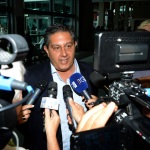 Foto Nicoloro G.   23/08/2019  Rimini    Sesta giornata della 40° edizione del ' Meeting per l' amicizia fra i popoli ' che quest' anno ha per titolo ' Nacque il tuo nome da cio' che fissavi '. nella foto Giovanni Toti, governatore della Liguria.