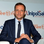 Foto Nicoloro G.   23/08/2019  Rimini    Sesta giornata della 40° edizione del \' Meeting per l\' amicizia fra i popoli \' che quest\' anno ha per titolo \' Nacque il tuo nome da cio\' che fissavi \'. nella foto Massimiliano Fedriga, governatore del Friuli Venezia Giulia.