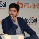 Foto Nicoloro G.   23/08/2019  Rimini    Sesta giornata della 40° edizione del ' Meeting per l' amicizia fra i popoli ' che quest' anno ha per titolo ' Nacque il tuo nome da cio' che fissavi '. nella foto Roberto Speranza, segretario nazionale Articolo 1.