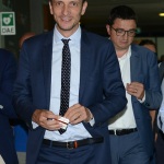 Foto Nicoloro G.   23/08/2019  Rimini    Sesta giornata della 40° edizione del ' Meeting per l' amicizia fra i popoli ' che quest' anno ha per titolo ' Nacque il tuo nome da cio' che fissavi '. nella foto Massimiliano Fedriga, governatore Friuli Venezia Giulia.