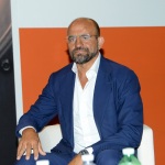 Foto Nicoloro G.   19/08/2019  Rimini   Seconda giornata della 40° edizione del ' Meeting per l' amicizia fra i popoli ' che quest' anno ha per titolo ' Nacque il tuo nome da cio' che fissavi '. nella foto Franco Manna, presidente Sebeto Spa e fondatore ' Rosso Pomodoro '.