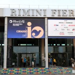 20/08/2021   Rimini    Prima giornata della 42° edizione del Meeting di Comunione e Liberazione che quest' anno ha per titolo ' Il coraggio di dire io '. nella foto l' ingresso alla Fiera dove si svolge il Meeting.