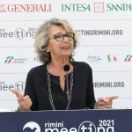 Foto Nicoloro G.   23/08/2021   Rimini   Quarta giornata della 42° edizione del Meeting di Comunione e Liberazione che quest' anno ha per titolo ' Il coraggio di dire io '. nella foto Patrizia De Luise presidente nazionale Confesercenti.