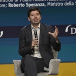 Foto Nicoloro G.   23/08/2021   Rimini   Quarta giornata della 42° edizione del Meeting di Comunione e Liberazione che quest' anno ha per titolo ' Il coraggio di dire io '. nella foto il ministro Roberto Speranza.