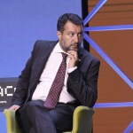 Foto Nicoloro G.   24/08/2021   Rimini   Quinta giornata della 42° edizione del Meeting di Comunione e Liberazione che quest' anno ha per titolo ' Il coraggio di dire io '. nella foto il segretario della Lega Matteo Salvini.