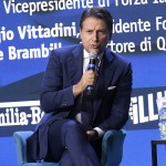 Foto Nicoloro G.   24/08/2021   Rimini   Quinta giornata della 42° edizione del Meeting di Comunione e Liberazione che quest' anno ha per titolo ' Il coraggio di dire io '. nella foto il professore Giuseppe Conte.