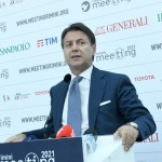 Foto Nicoloro G.   24/08/2021   Rimini   Quinta giornata della 42° edizione del Meeting di Comunione e Liberazione che quest' anno ha per titolo ' Il coraggio di dire io '. nella foto il professore Giuseppe Conte.