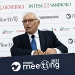 Foto Nicoloro G.   22/08/2021   Rimini   Terza giornata della 42° edizione del Meeting di Comunione e Liberazione che quest' anno ha per titolo ' Il coraggio di dire io '. nella foto il ministro Patrizio Bianchi.