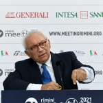 Foto Nicoloro G.   22/08/2021   Rimini   Terza giornata della 42° edizione del Meeting di Comunione e Liberazione che quest' anno ha per titolo ' Il coraggio di dire io '. nella foto il ministro Patrizio Bianchi.