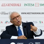 Foto Nicoloro G.   22/08/2021   Rimini   Terza giornata della 42° edizione del Meeting di Comunione e Liberazione che quest' anno ha per titolo ' Il coraggio di dire io '. nella foto il ministro Patrizio Bianchi.