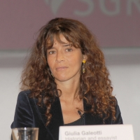 Foto Nicoloro G. 21/10/2011 Rimini Primo dei tre giorni della quarantaduesima edizione delle Giornate internazionali di studio Pio Manzu', quest' anno tutte al femminile e intitolate " XXI femminile. Dal secolo breve al secolo delle donne. Risposte di genere al futuro dell' umanita' ". nella foto Giulia Galeotti