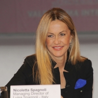 Foto Nicoloro G. 21/10/2011 Rimini Primo dei tre giorni della quarantaduesima edizione delle Giornate internazionali di studio Pio Manzu', quest' anno tutte al femminile e intitolate " XXI femminile. Dal secolo breve al secolo delle donne. Risposte di genere al futuro dell' umanita' ". nella foto Nicoletta Spagnoli