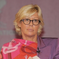 Foto Nicoloro G. 21/10/2011 Rimini Primo dei tre giorni della quarantaduesima edizione delle Giornate internazionali di studio Pio Manzu', quest' anno tutte al femminile e intitolate " XXI femminile. Dal secolo breve al secolo delle donne. Risposte di genere al futuro dell' umanita' ". nella foto Laura Frati Gucci