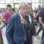Foto Nicoloro G.   20/08/2022   Rimini   Prima giornata della 43° edizione del Meeting di C.L. che ha per tema '  Una passione per l' uomo '. nella foto Paolo Gentiloni commissario europeo pr gli Affari Economici.